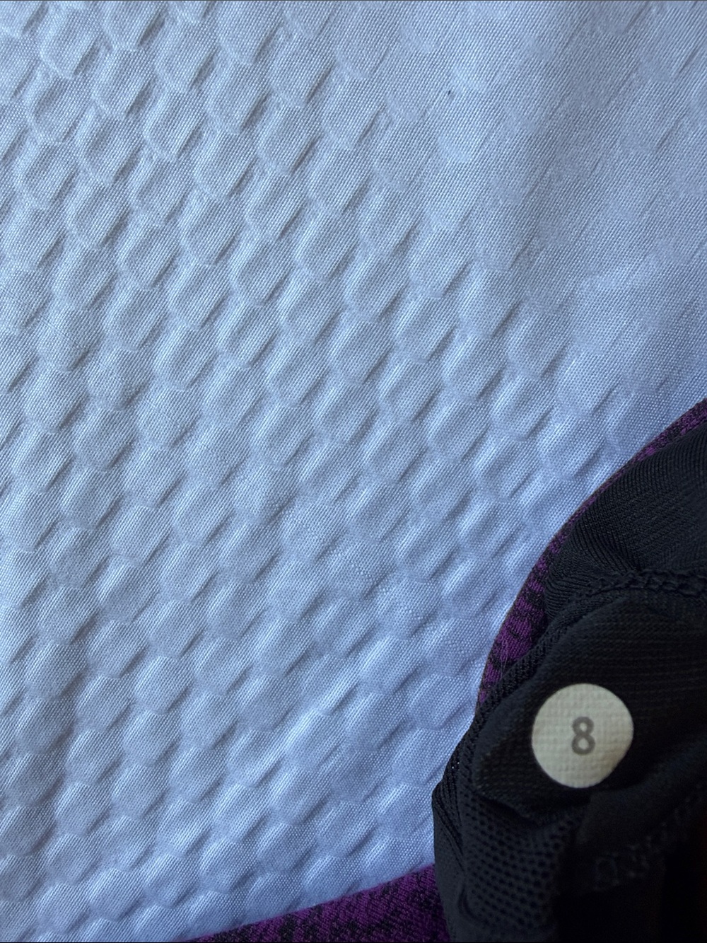 lululemon athletica Purple Racerback Tank with Subtle Heather - Picture 9 of 9